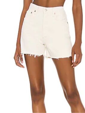 AGOLDE High-Rise Denim Shorts